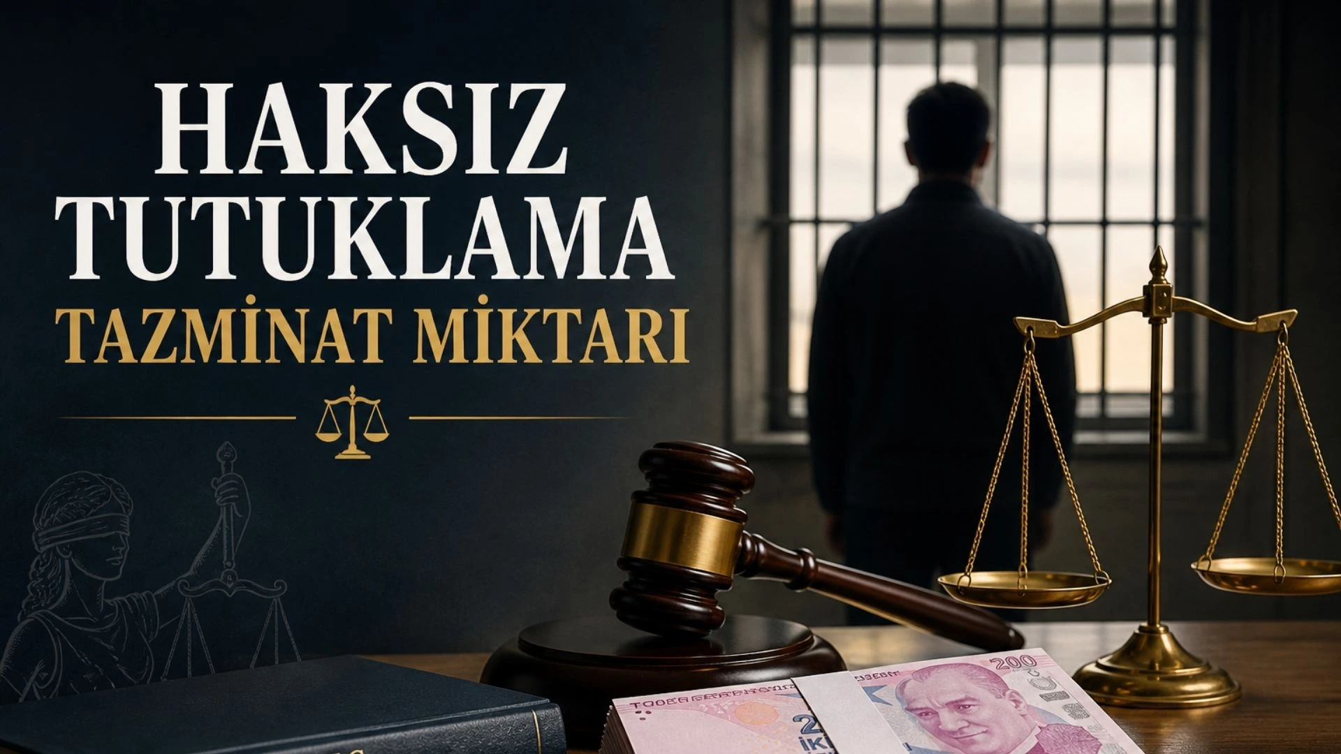 Haksız tutuklama tazminat miktarı davaları için hukuki destek sağlayan Avukat İstanbul