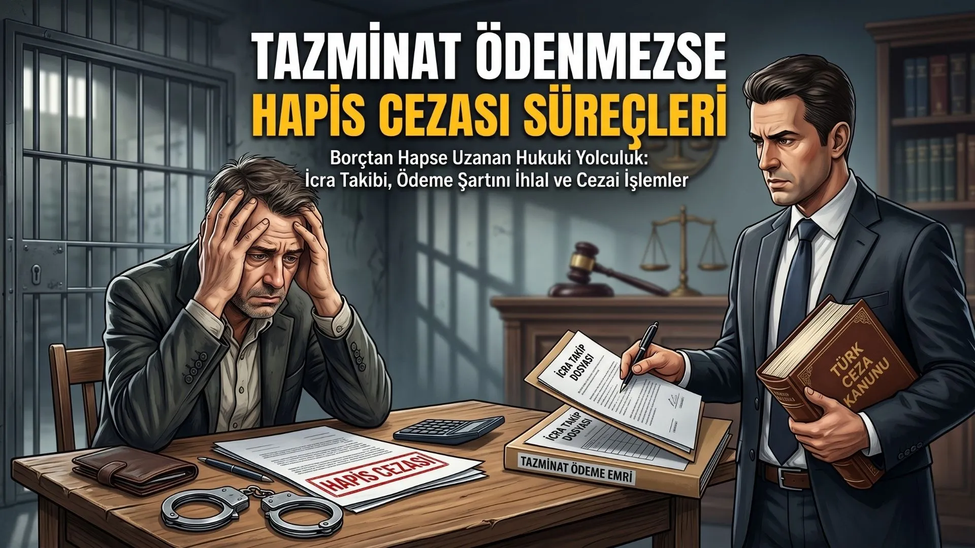 Tazminat Ödenmezse Hapis Cezası Süreçleri
